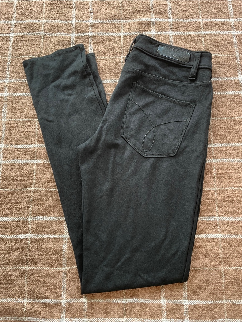 VGUC Calvin Klein Women’s Black Stretch Jeggings Size 6
